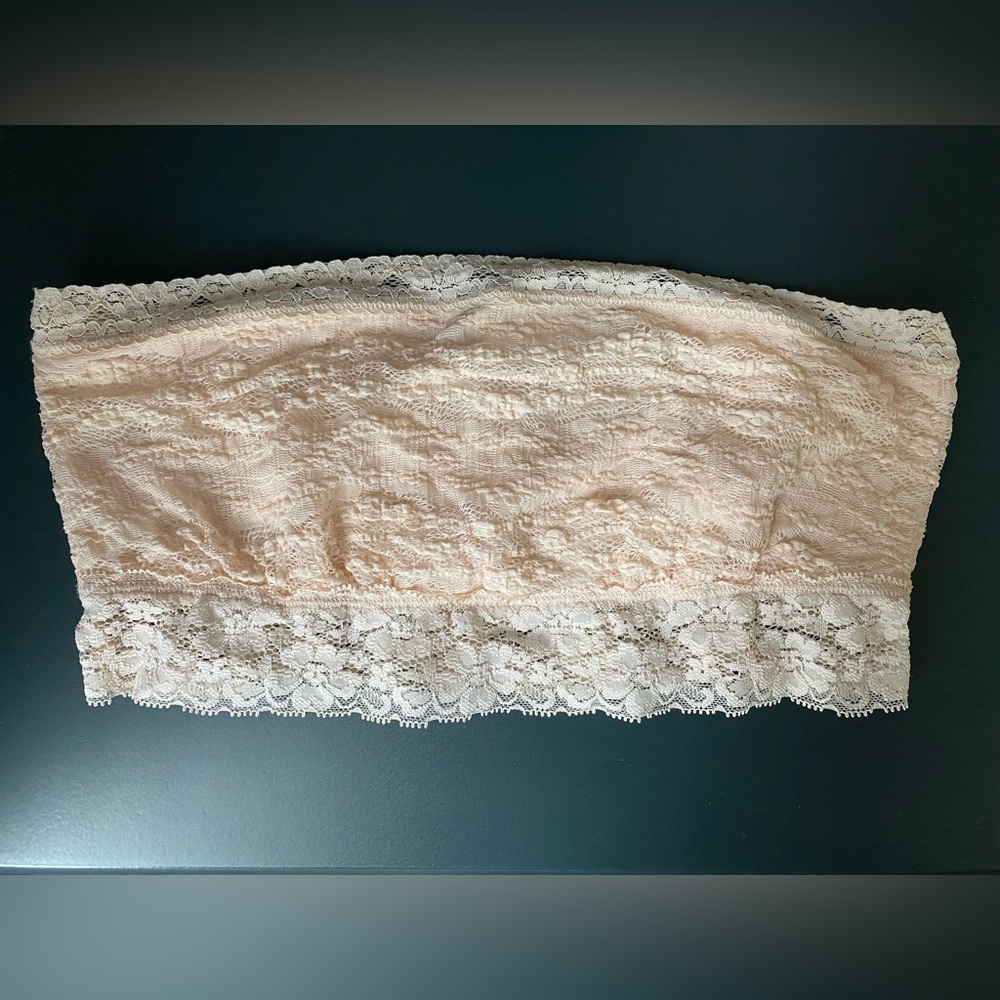 Free People Y2K blush bandeau bralette